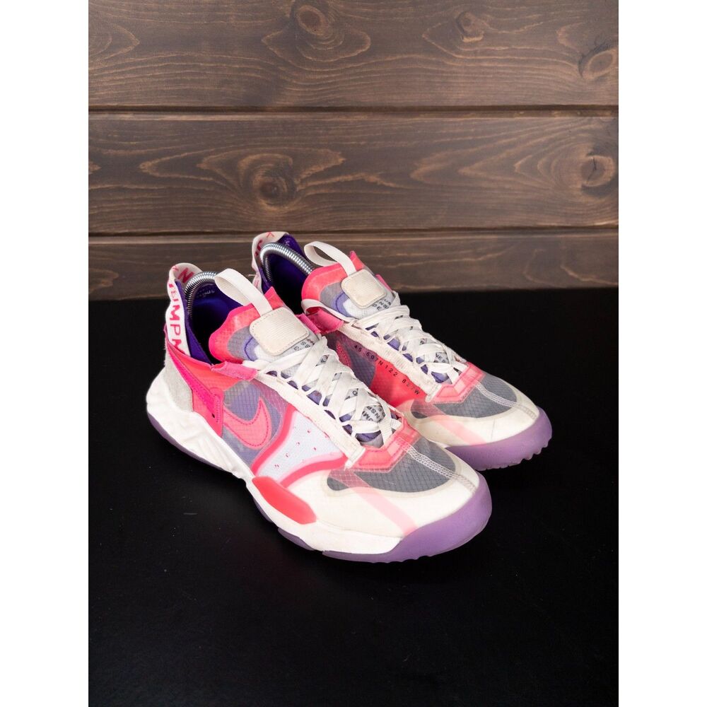 Nike Jordan Delta Breathe Women's Sneakers Pink Purple White US 7.5